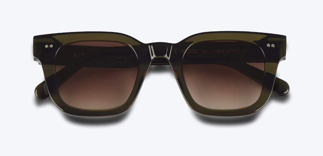 SUNGLASSES, 17 GREEN-BROWN