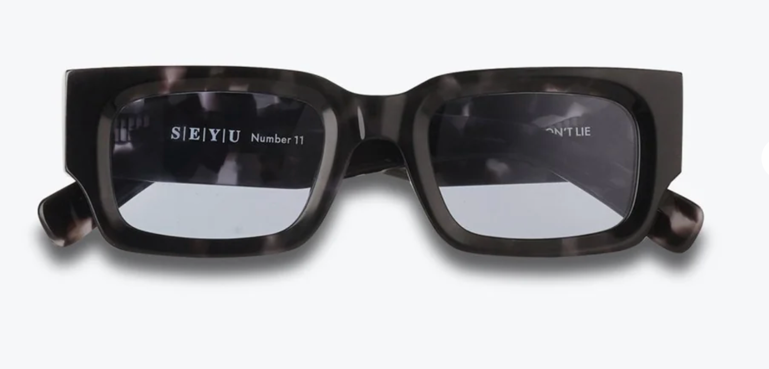 SUNGLASSES, 11 MARBLE BLACK