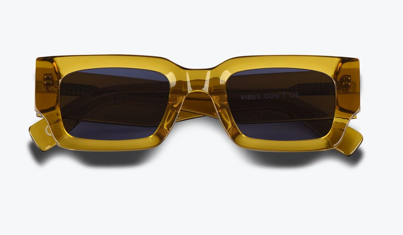 SUNGLASSES, 11 DARK YELLOW