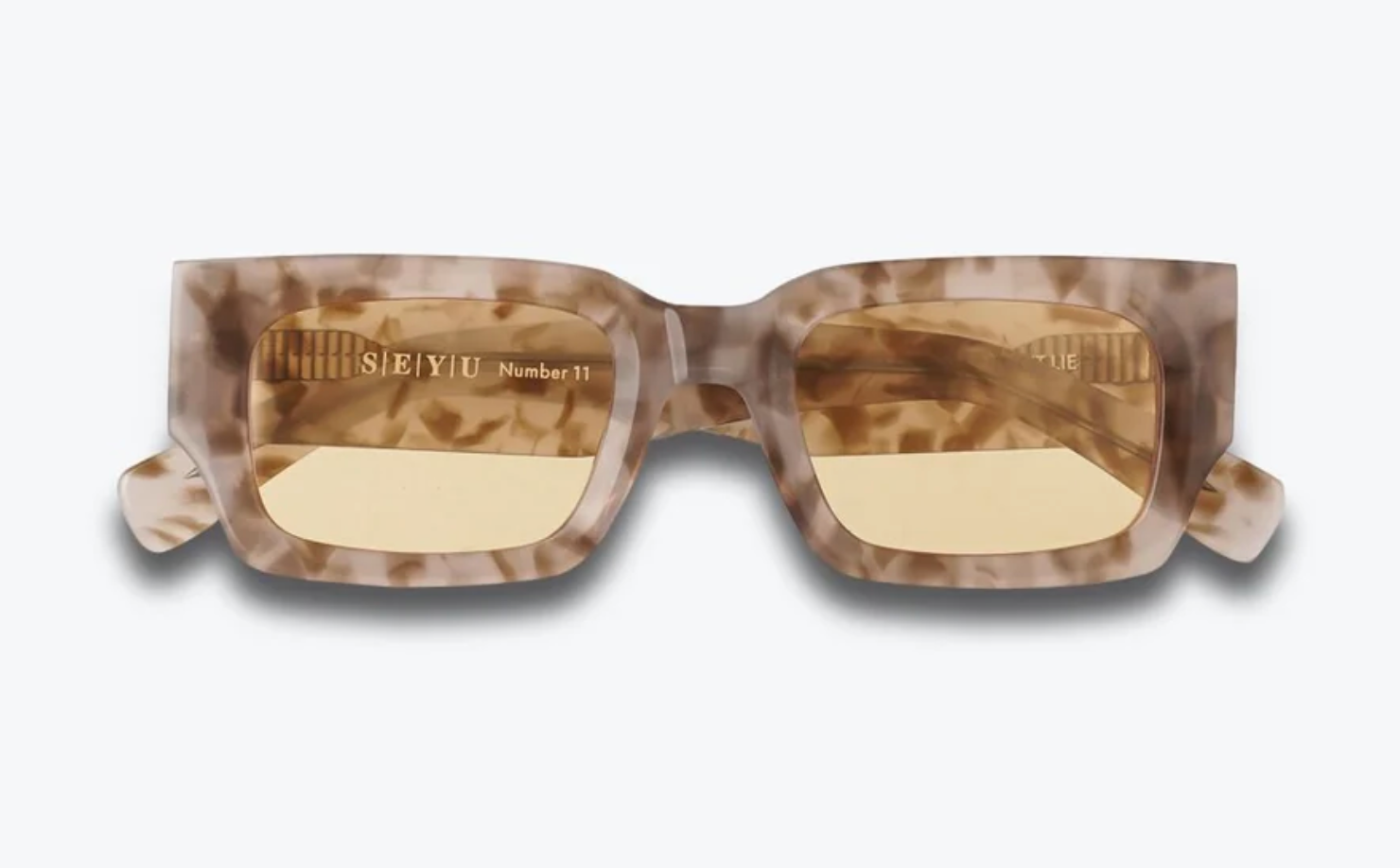 SUNGLASSES, 11 MARBLE YELLOW